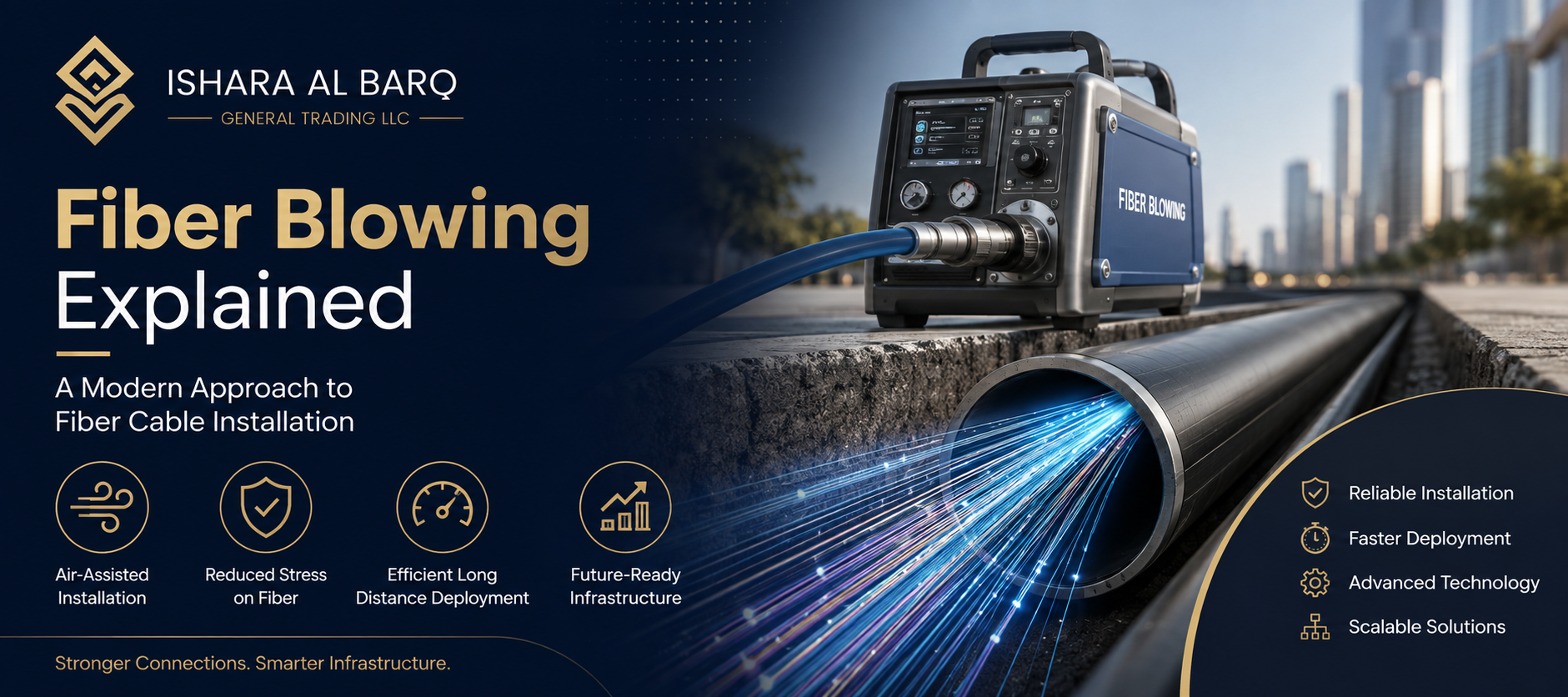 A Modern Approach to Fiber Cable Installation