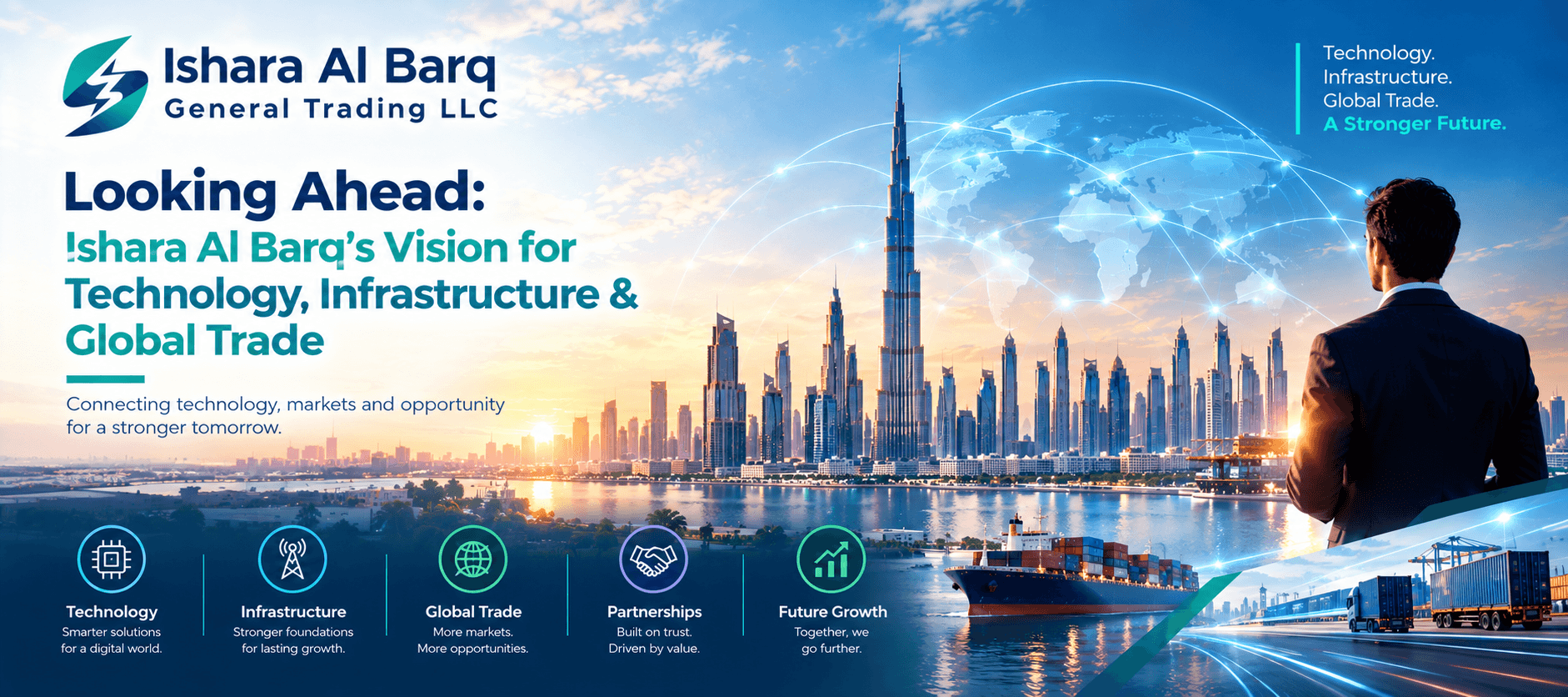 Looking Ahead: Ishara Al Barq's Vision for Technology, Infrastructure & Global Trade