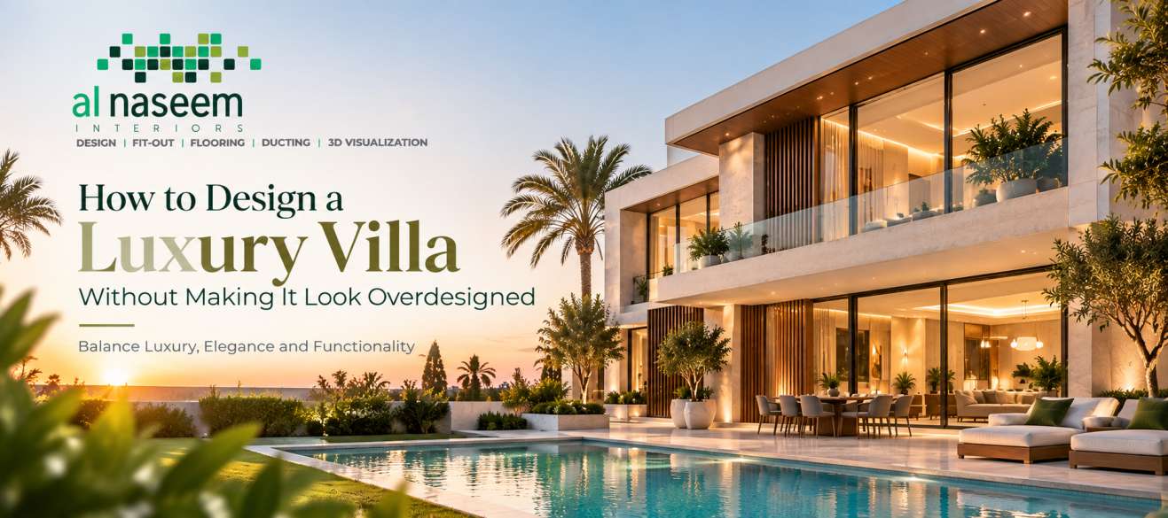 How to Design a Luxury Villa Without Making It Look Overdesigned