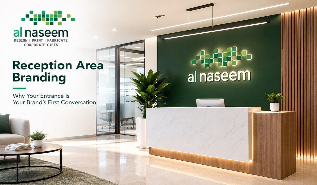 Reception Area Branding: Create a Professional First Impression for Your Business